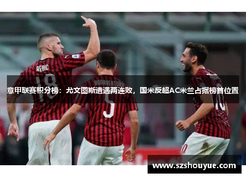 意甲联赛积分榜：尤文图斯遭遇两连败，国米反超AC米兰占据榜首位置